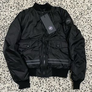 NWT Canada Goose Black Bomber xs